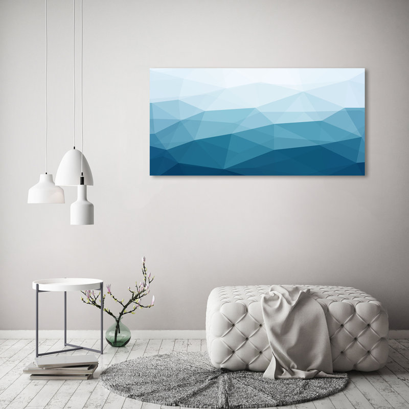 Abstraction Background - Wrapped Canvas Print