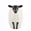 Flower Vase - O/S - Sheep - Suffolk Sheep Black