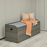 17 Stories Alyene 140cm W 130L Wicker Storage Bench
