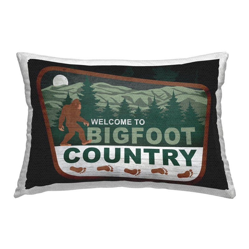 Coussin d'extérieur Welcome Rustic Mythical Creature