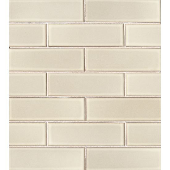 Zenia 2" x 6" Porcelain Subway Tile, Solar