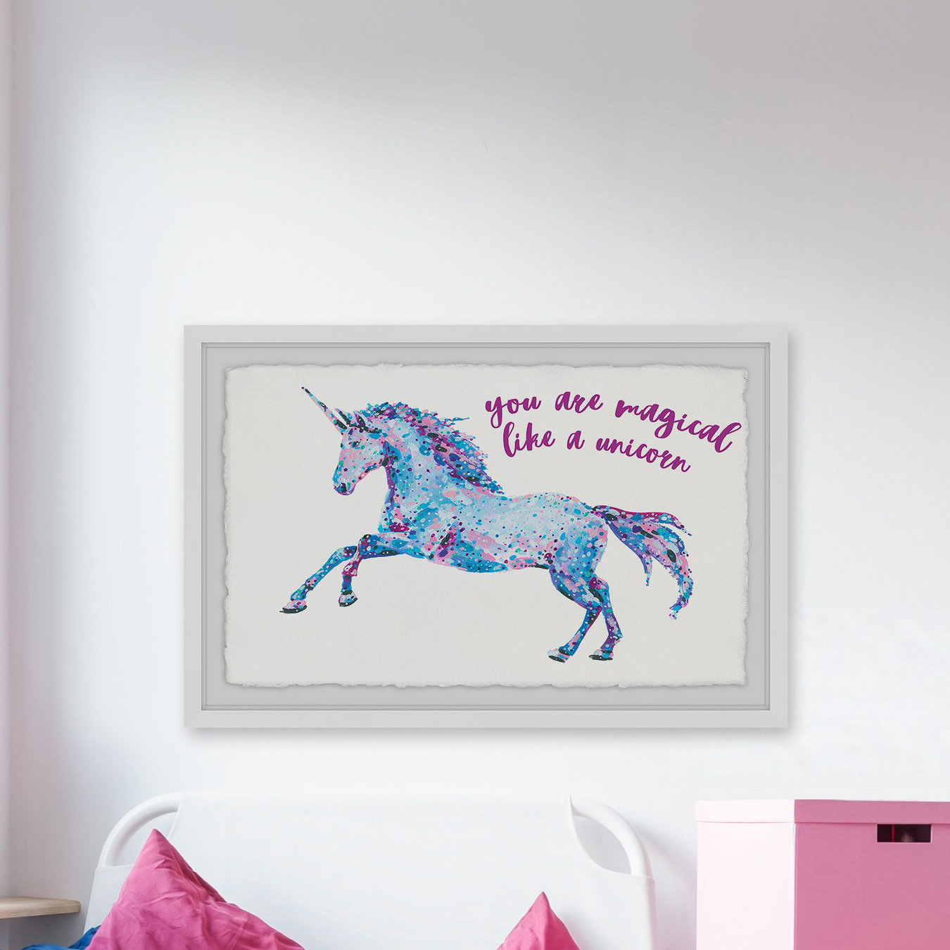 harriet-bee-magical-unicorn-framed-print-wayfair-canada