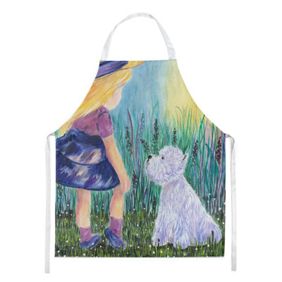 No Pattern Bib Apron