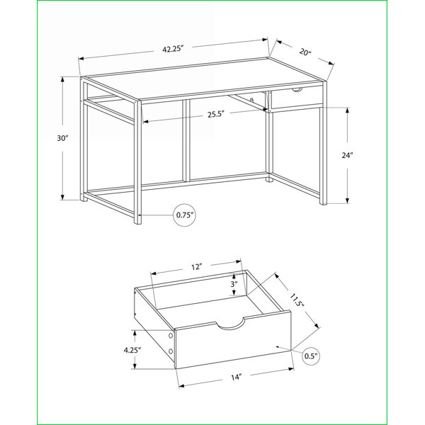 Dimensions du produit