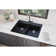 Quartz Classic 33" x 22" x 5-1/2" Double Basin Drop-In Kitchen Sink