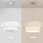Lustre cylindrique à intensité variable à 3 lumières de 19,6 po Reihan -660928285