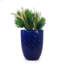 Pot de fleurs en céramique, pot de fleurs moderne pour patio, jardin, rebord de fenêtre-247256842