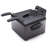 Friteuse en acier inoxydable noir double profs * presto