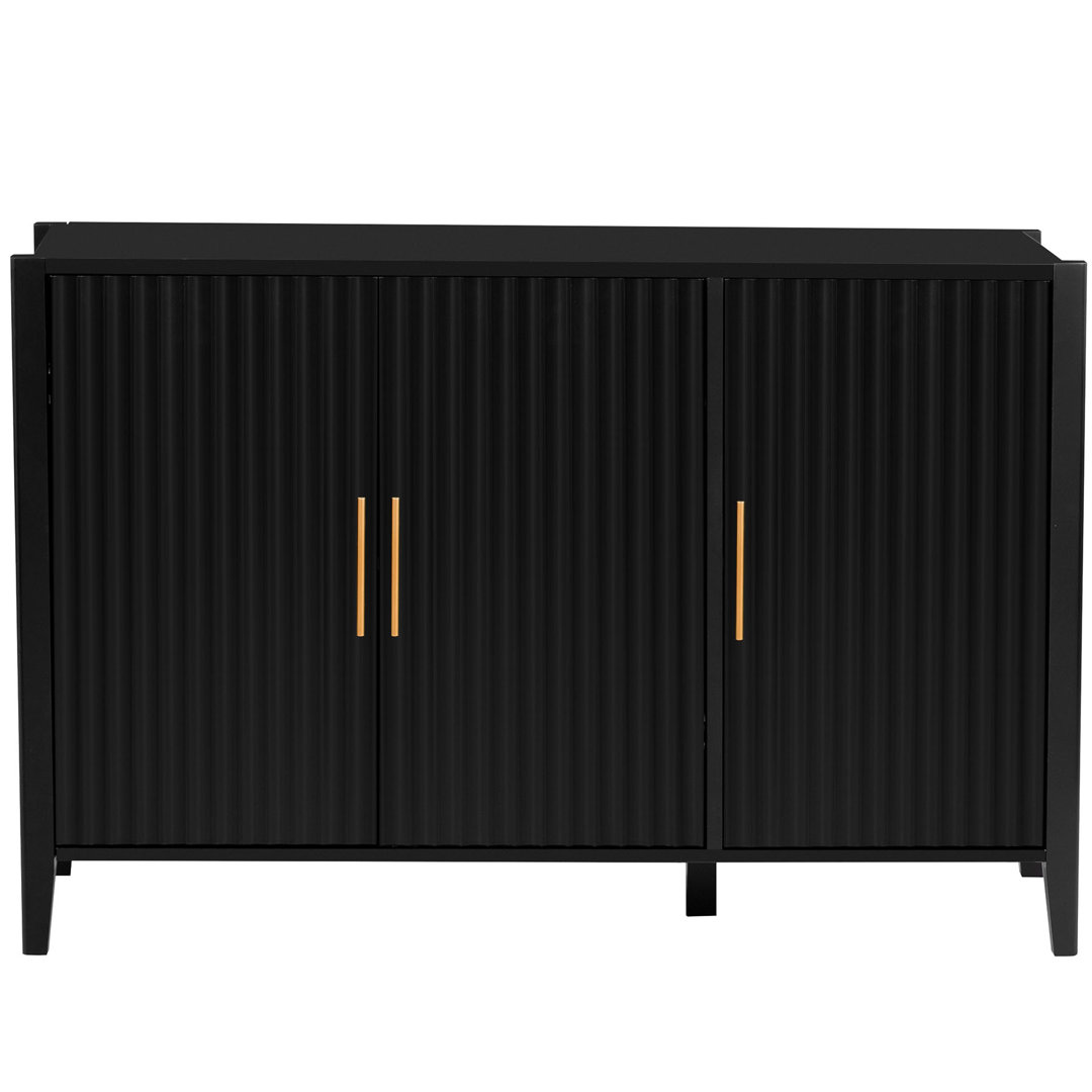 Divontae 48'' Wide 4 - Shelf Storage Cabinet Wildon Home®