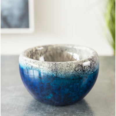 Handmade Recycled Glass Table Vase