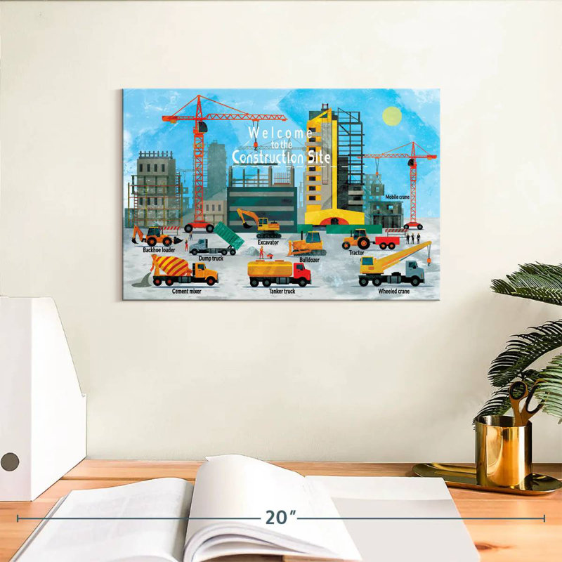 Tableau des chantiers Ashelle, H 8 po x l 12 po