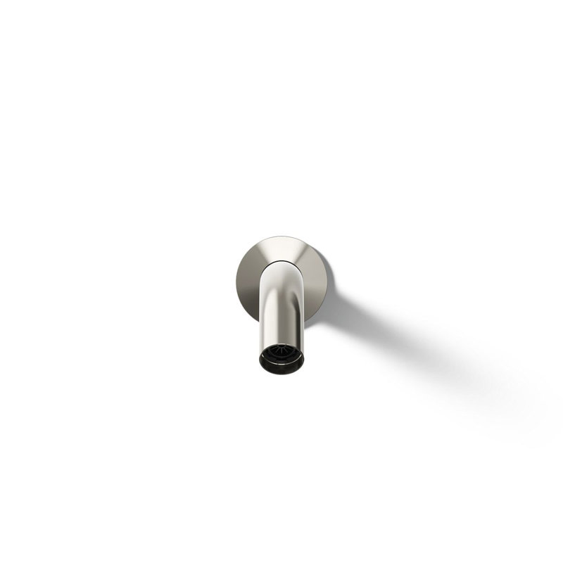 Components Wall-Mount Bath Spout, Polished Nickel