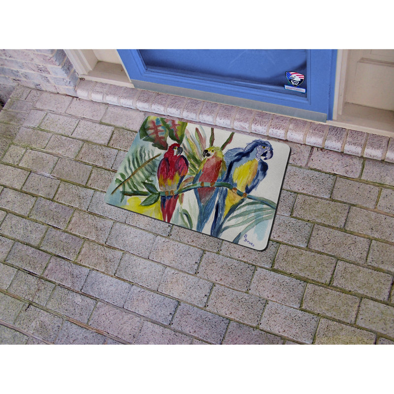 Alaina Non-Slip Doormat, Rectangle 1'6" x 2'2"