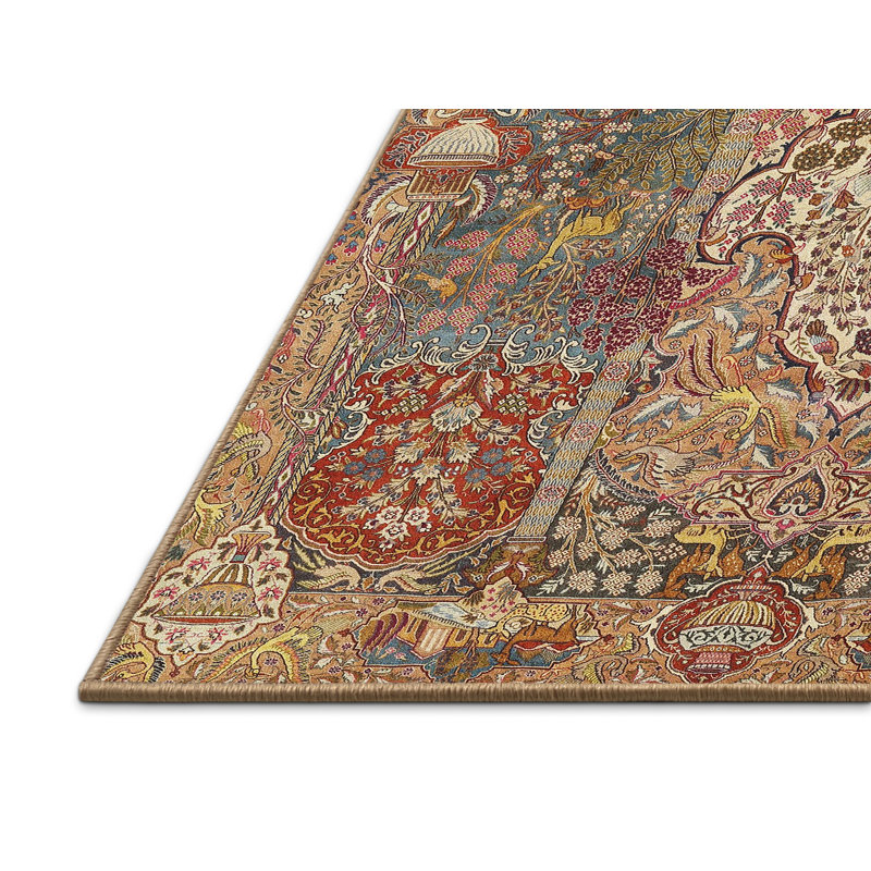 Oriental Indoor Rug, Rectangle 5' x 7'