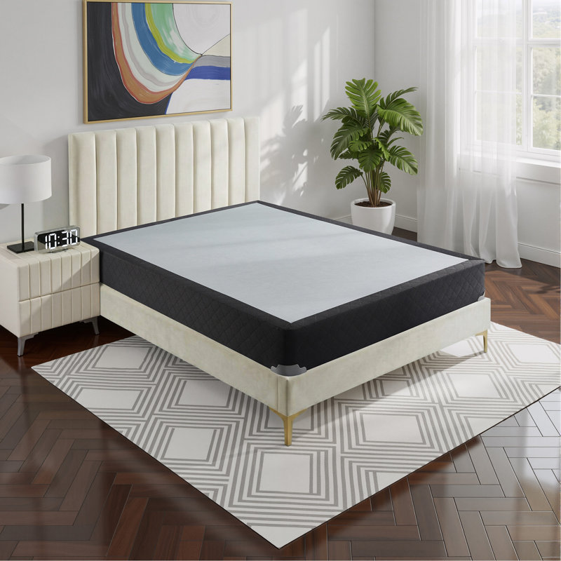 Sommier simple gris Maynard