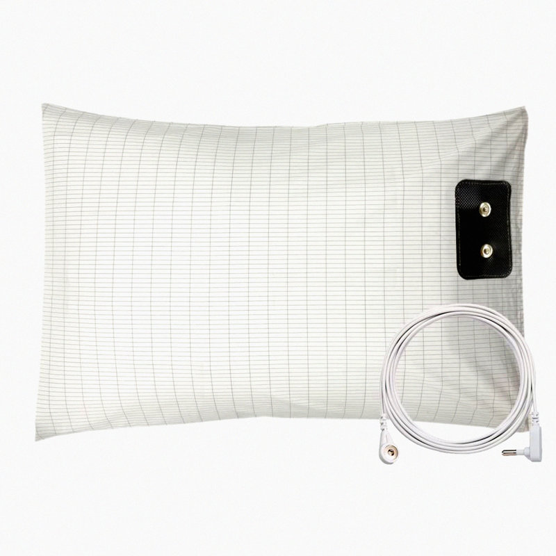 SilverSleep Grounding Pillowcase - Conductive Mat for Better Sleep - Safe & Comfortable - Fits 20in - 1PCS - Sleep Aid for Relaxation & Wellness