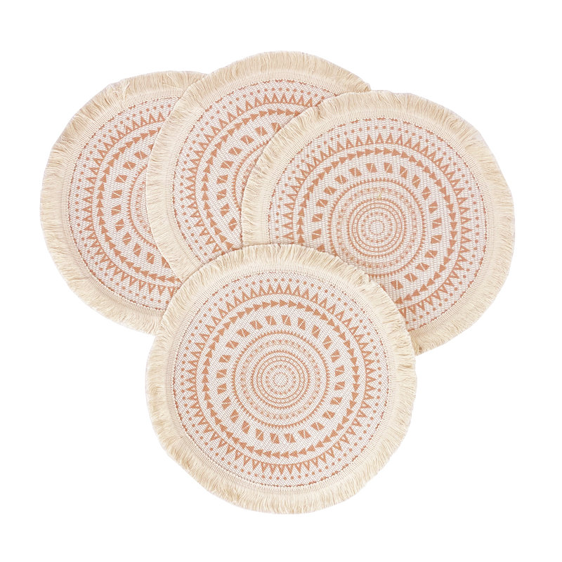 Napperon en coton 13 po Farhan, Rose