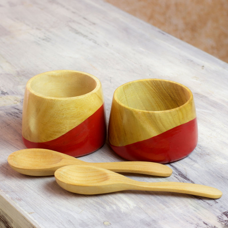 Trivette Spicy Salsa Dip Bowl Set