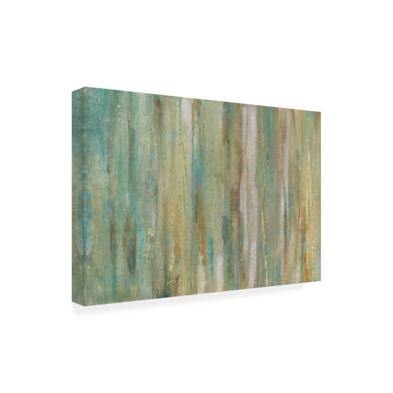 «Vertical Flow I» par Timothy O 'Toole, impression sur toile tendue, H 12 po x l 19 po x P 2 po