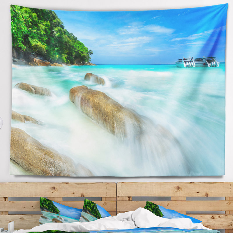 Polyester Tapestry, 50" H x 60" W