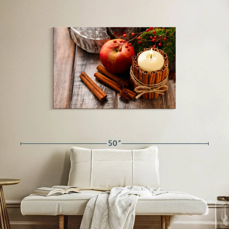 Lelend Cinnamon Stick Candles, 26" H x 39" W