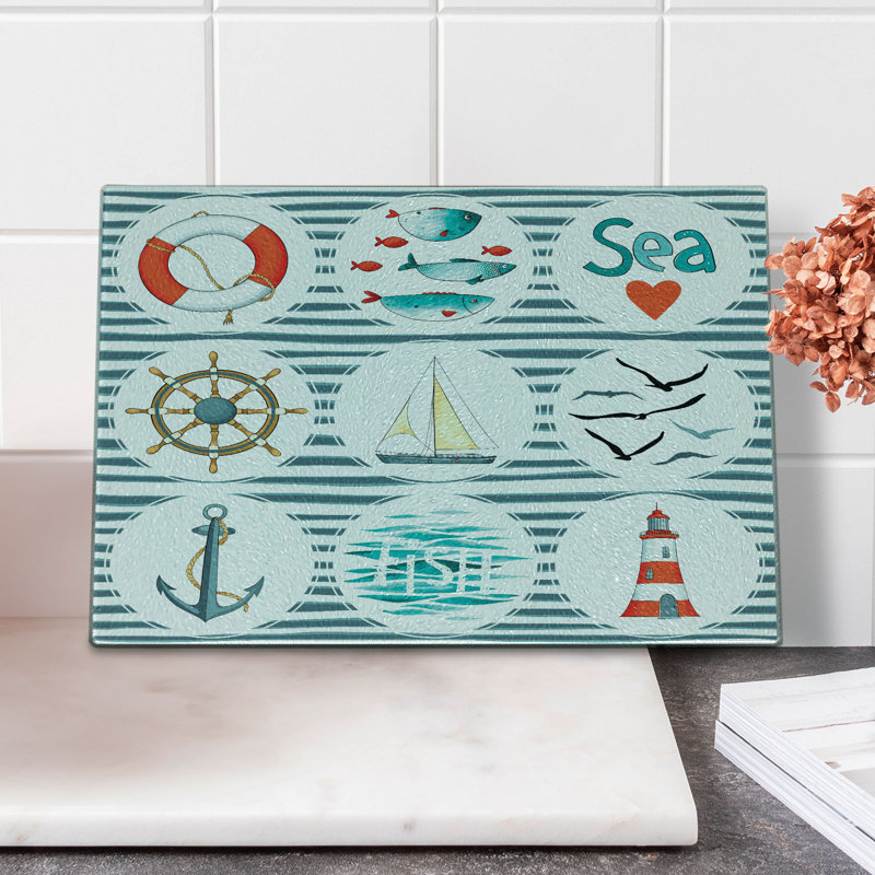 Planche à découper Ambesonne Nautical