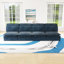 Canapé modulaire à deux couches, librement modulable, à 4 places avec rangement-323440685