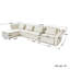 Canapé modulaire en L Adonia Penrith-1886481353