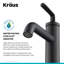 Robinet de lavabo vasque à poignée simple avec drain Ramus-50612613