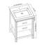 Ensemble de meuble-lavabo simple 25 po Radegunda-606737057