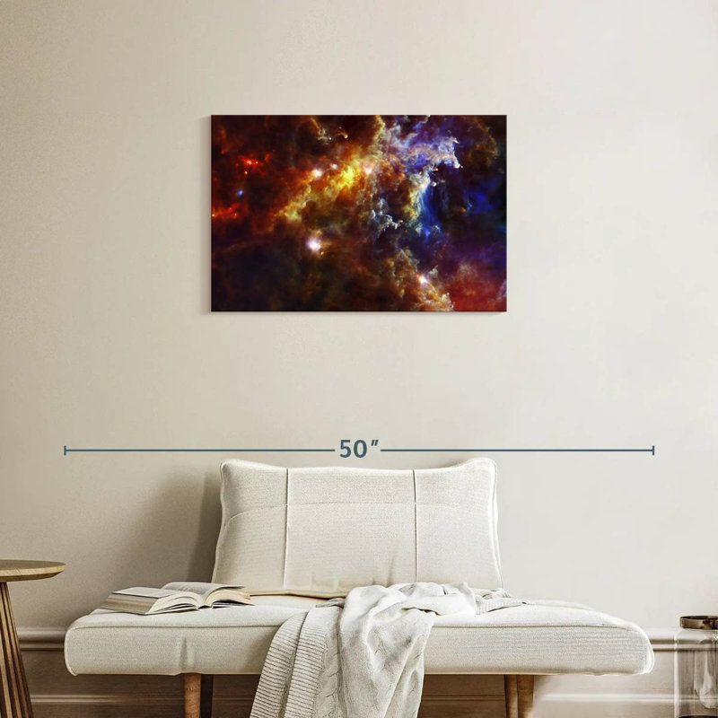 Oberle Rosette Nebula, 20" H x 30" W