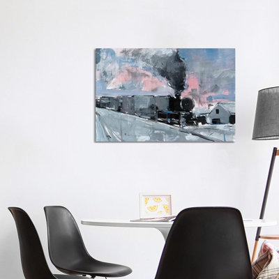 Train Station by Jose Trujillo - No Frame Gallery-Wrapped Canvas Giclée on Canvas