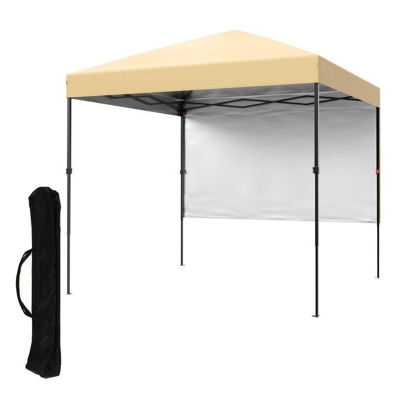 2.2 x 2.2 m Pop-Up Gazebo – Waterproof & UV Protection, 3-Stage Adjustable Height, Instant Setup for Garden & Patio, Cream