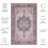 Tucson Performance Machine Washable Oriental Rug-1674041779
