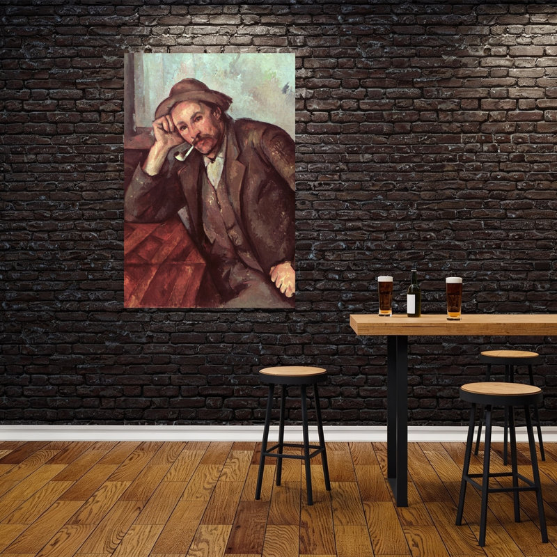 The Smoker, 1891-92 Abstract Contemporary Wall Art Print, 152.4cm H x 101.6cm W