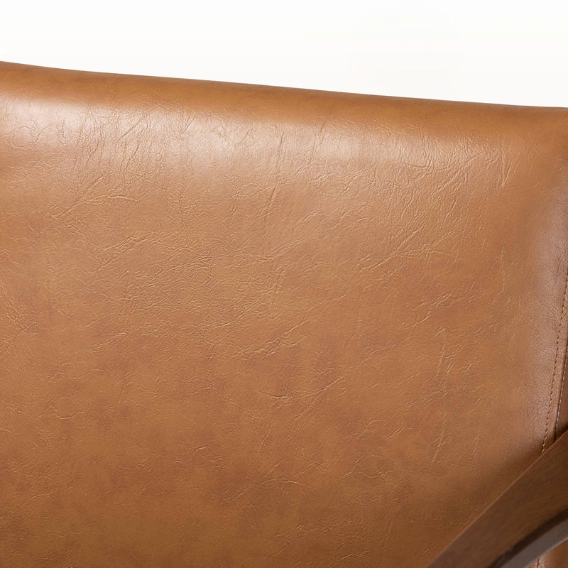 Ensemble de chaises longues 2 pièces Affinity Mid-Century en brun, H 29,47 po x l 27,74 po x P 32,9 po Affinity, Noyer brun