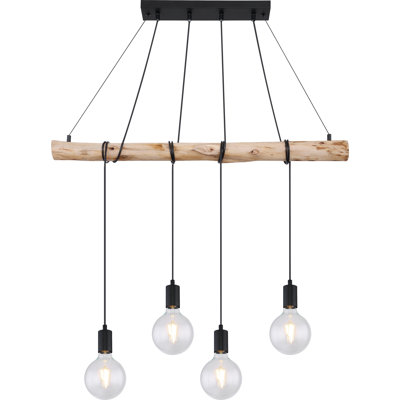 Villa 4-Light Kitchen Island Bulb Pendant