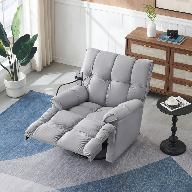 Siège simple gris confortable, le siège est doux et confortable, convient aux petits salons, Gris