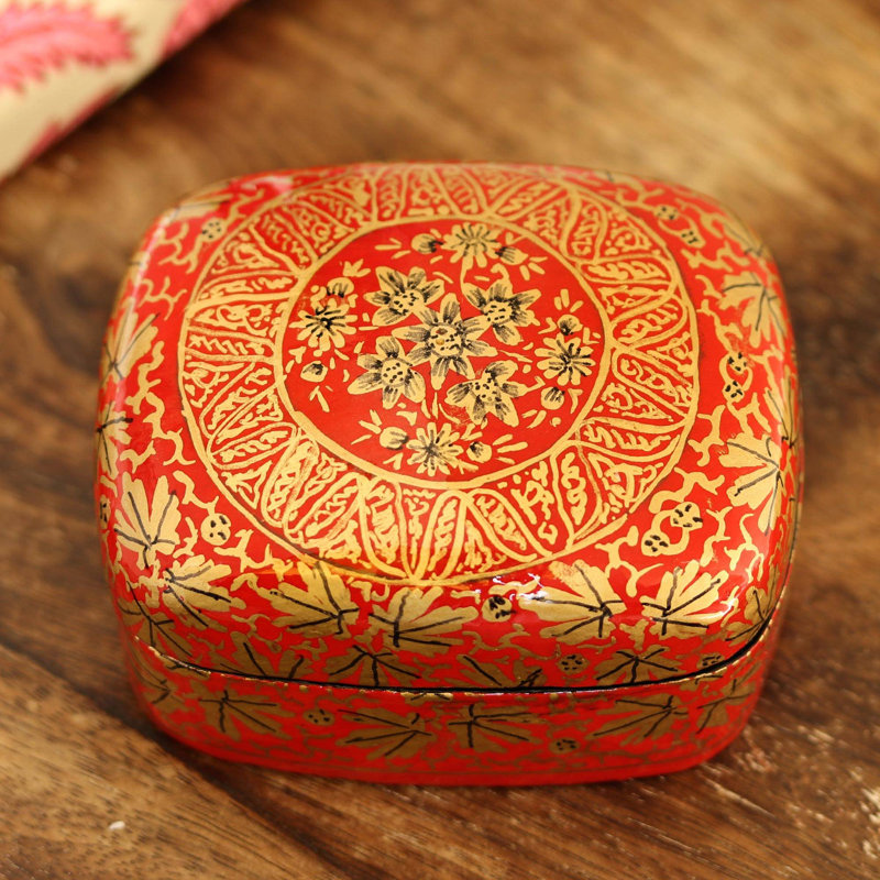 Boîte décorative Novica Bouquet