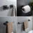 Blaze 5 - Piece Bathroom Hardware Set-92390216