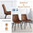 Rectangular Pedestal Dining Table Set-1957437704