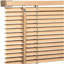 PVC Venetian Window Blind – Durable, Moisture-Resistant, Easy-Fit, Wood-Effect Finish (Teak/Natural/Walnut)-440552249-440552224