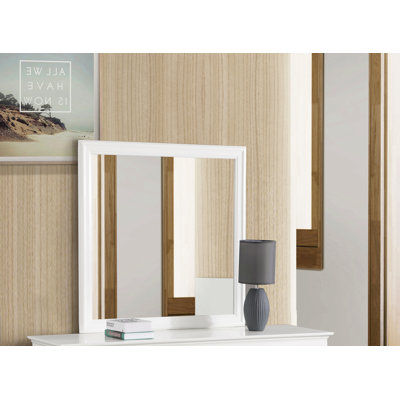 Miroir Glory Furniture, Louis Phillipe, blanc