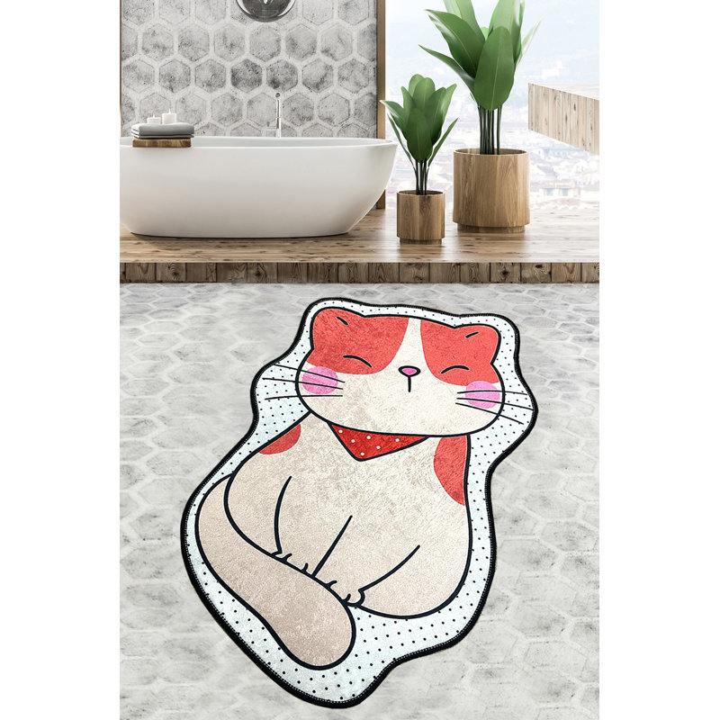 Tapis pour salle de bain Aldossari, L 24 po x L 35 po