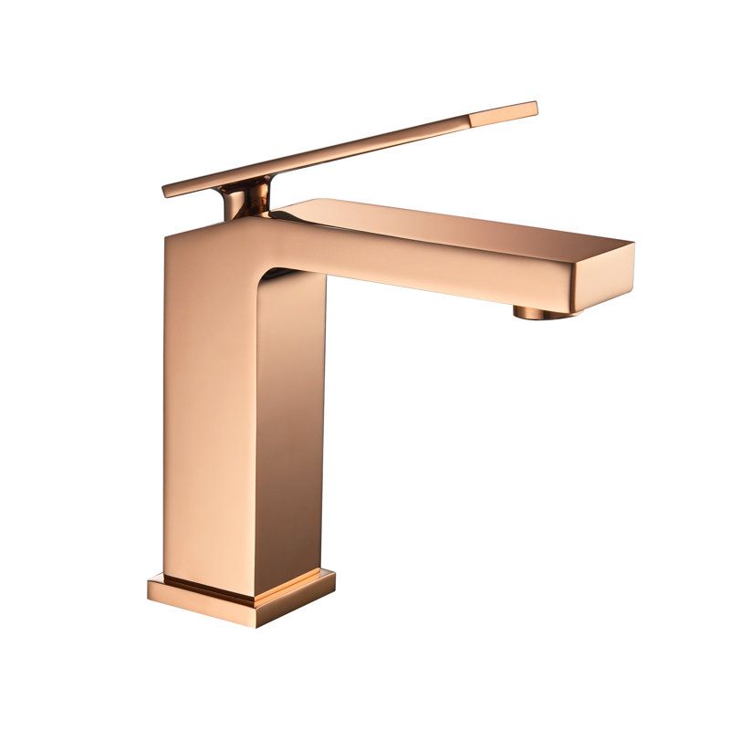 Single-handle Bathroom Faucet with Drain Assembly