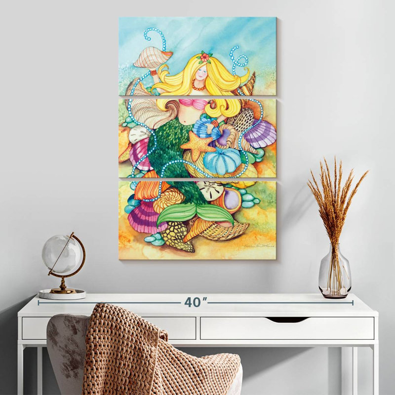 Ashelle Fancy Mermaid, 32" H x 20" W