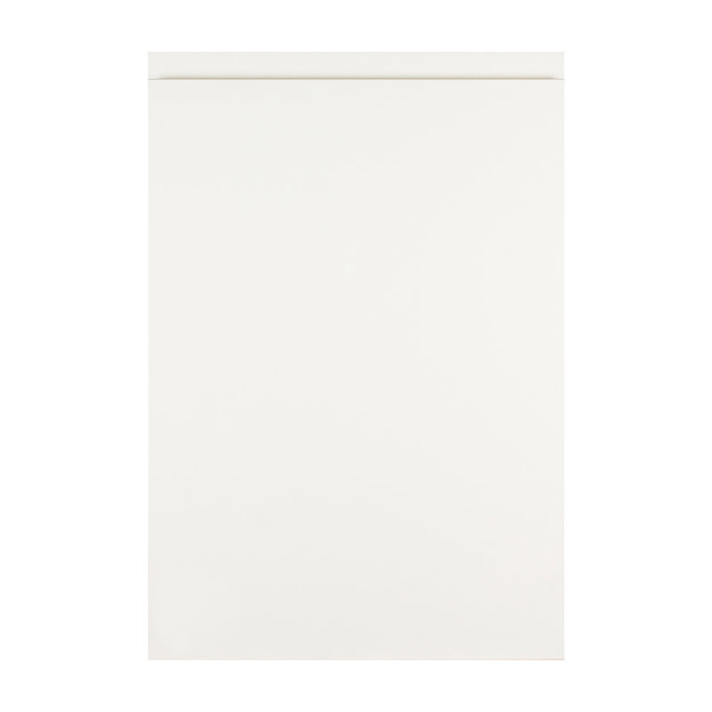 KitchenKit Flatpack J Pull Matt Sample 570X396, White