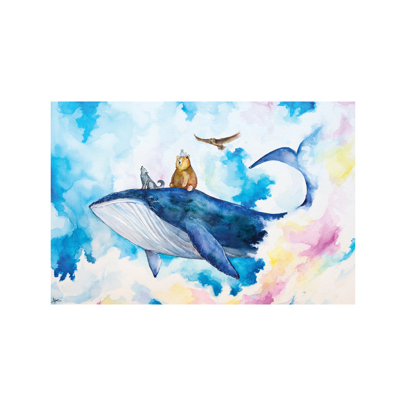 Adventure Time by Marc Allante - Wrapped Canvas Painting, 66.04 cm H x 45.72 cm W x 3.175 cm D