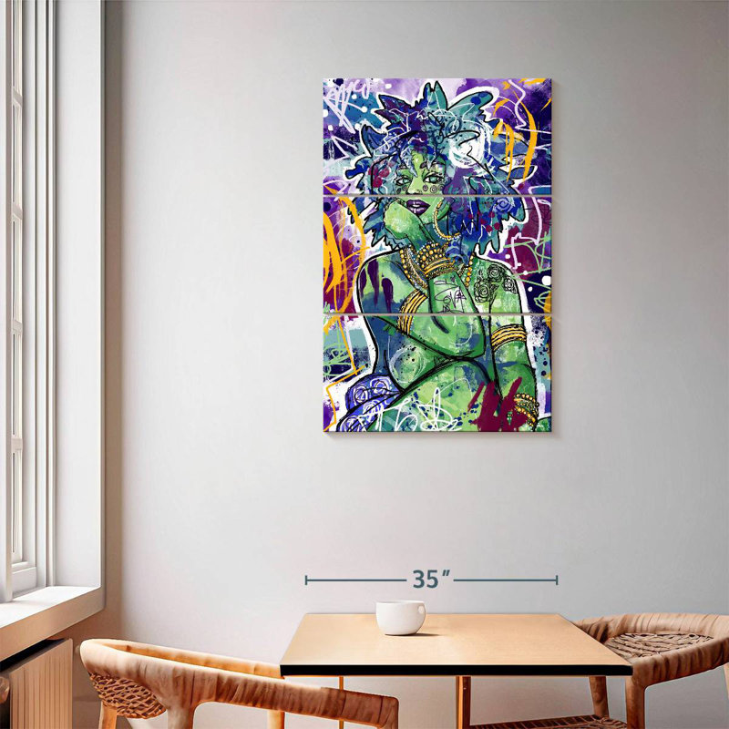 Leisha Subira, 57" H x 36" W
