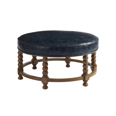 Barclay Butera Upholstery Round Ottoman